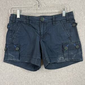Vtg Old Navy Low Waist Shorts Size 0 Y2K Cotton Festival Coquette 2007